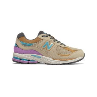 ニューバランス(New Balance)のNEW BALANCE M2002R BEIGE/PURPLE(スニーカー)