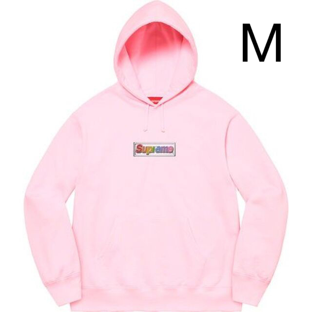 Bling Box Logo Hooded Sweatshirt Pink