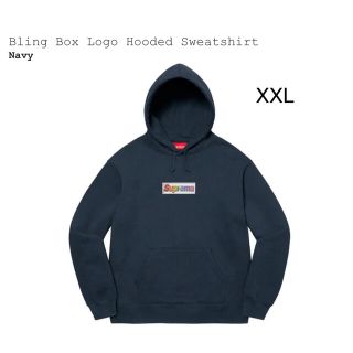 シュプリーム(Supreme)のSupreme Bling Box Logo Hooded Sweatshirt(スウェット)