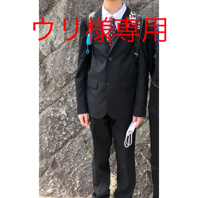 卒業式　スーツ　男の子　160  コムサ　シャツ　ネクタイセット