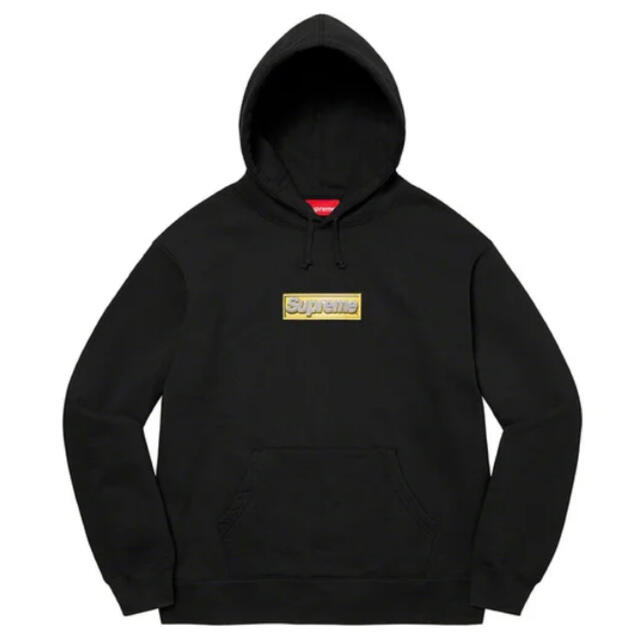 Supreme Bling Box Logo Hooded Sweatshirt