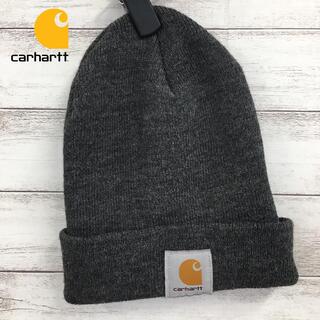 カーハート(carhartt)のカーハート　carhartt　ニット帽　グレー　ワンポイント　C5(ニット帽/ビーニー)