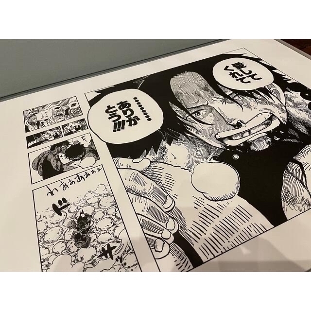 ONE PIECE - 頂上決戦ONE PIECEワンピースマンガアート抽選販売限定