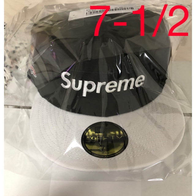 Supreme(シュプリーム)のSupreme 2-Tone Box Logo New Era "Black" メンズの帽子(キャップ)の商品写真