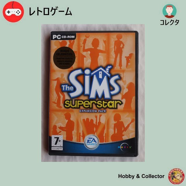 THE SIMS SUPERSTAR EXP. PACK ( #2290 ) エンタメ/ホビーのゲームソフト/ゲーム機本体(PCゲームソフト)の商品写真