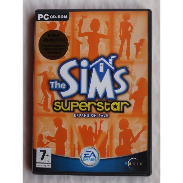 THE SIMS SUPERSTAR EXP. PACK ( #2290 ) エンタメ/ホビーのゲームソフト/ゲーム機本体(PCゲームソフト)の商品写真