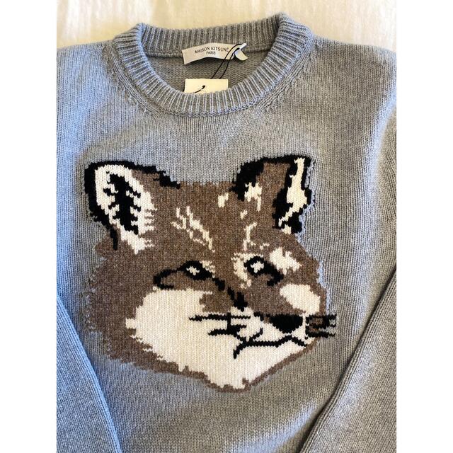 MAISON KITSUNE' - BIG FOX HEAD CLASSIC PULLOVER ニット セーターの通販 by ロテック's shop｜ メゾンキツネならラクマ