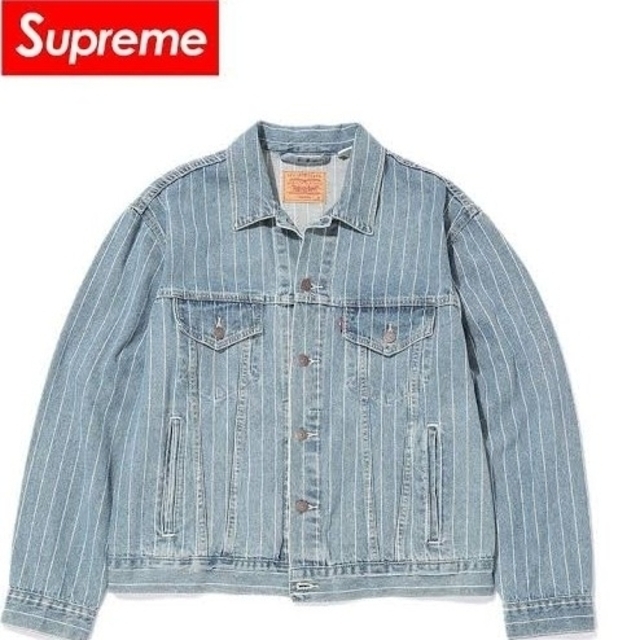 Supreme(シュプリーム)の値下げ【King Gnu常田大希着用】supreme Levi'sセットアップ メンズのジャケット/アウター(Gジャン/デニムジャケット)の商品写真