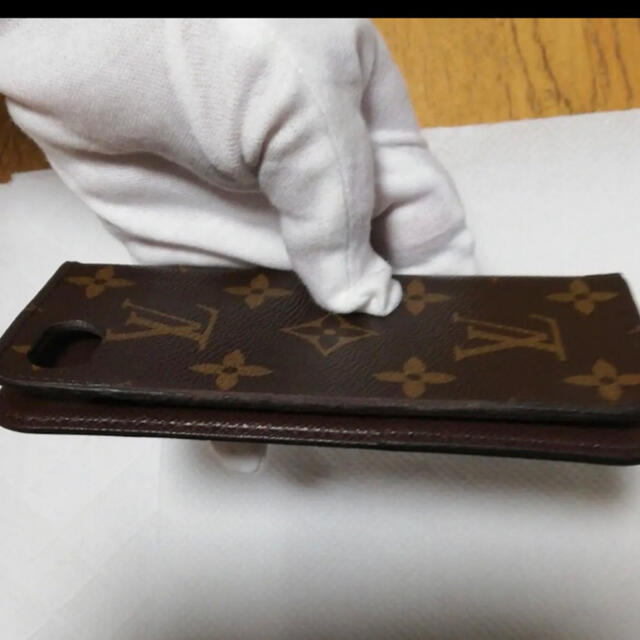 LOUIS VUITTON(ルイヴィトン)のルイヴィトン スマホケース 本物 モノグラム 中古 スマホ/家電/カメラのスマホアクセサリー(iPhoneケース)の商品写真