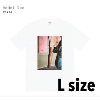 シュプリーム(Supreme)のSupreme Model Tee White Lサイズ(Tシャツ/カットソー(半袖/袖なし))