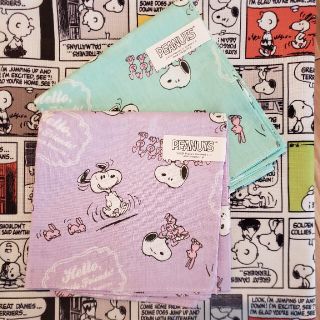 スヌーピー(SNOOPY)の新品　スヌーピー　バンダナ　２色セット(その他)