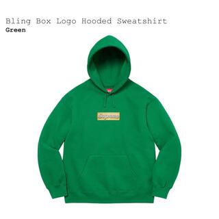 シュプリーム(Supreme)のBling Box Logo Hooded Sweatshirt Supreme(パーカー)