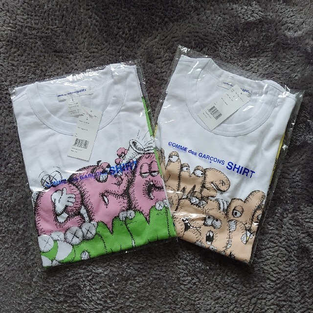 COMME des GARCONS SHIRT × KAWS Tシャツセット | www.jarussi.com.br