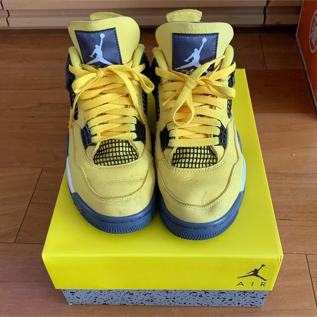 NIKE(ナイキ)のNike Air Jordan 4 "Tour Yellow"  メンズの靴/シューズ(スニーカー)の商品写真