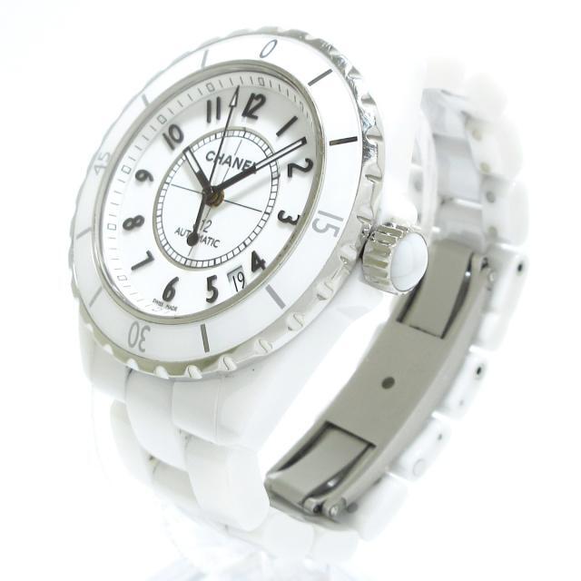 シャネル 腕時計 J12 H0970 メンズ 白
