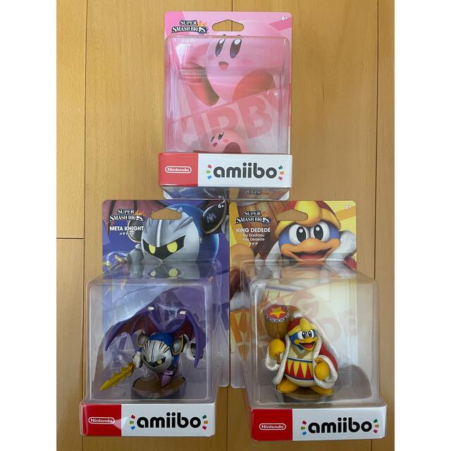 amiibo カービィ＆デデデ＆メタナイト(大乱闘スマッシュブラザーズシリーズ