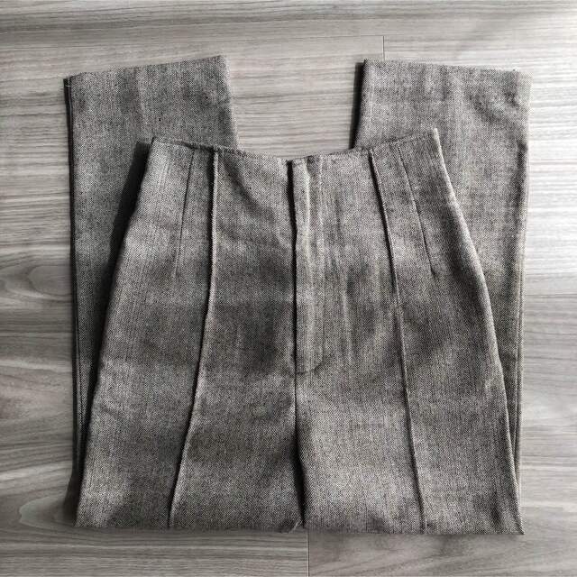 【美品】louren highwaist tapered pants レディースのパンツ(カジュアルパンツ)の商品写真