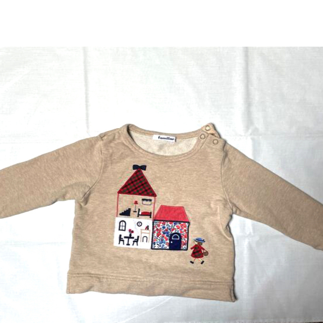 familiar(ファミリア)のfamiliar ファミリア　トレーナー　90サイズ キッズ/ベビー/マタニティのキッズ服男の子用(90cm~)(Tシャツ/カットソー)の商品写真