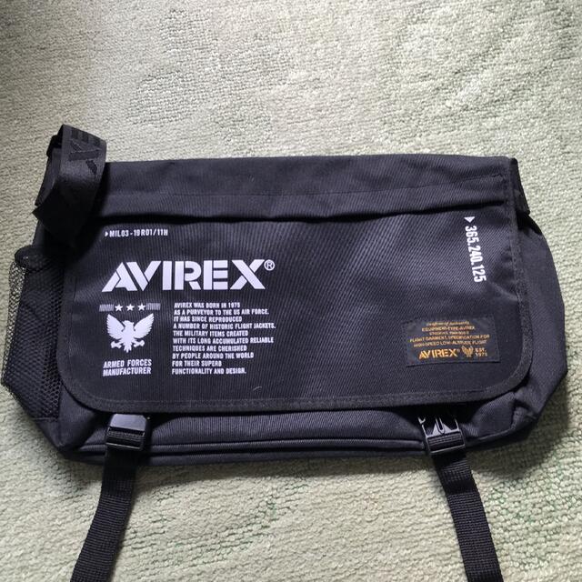 AVIREX(アヴィレックス)の【新品・未使用】avirex ショルダーバッグ ブラック アビレックス メンズのバッグ(ショルダーバッグ)の商品写真