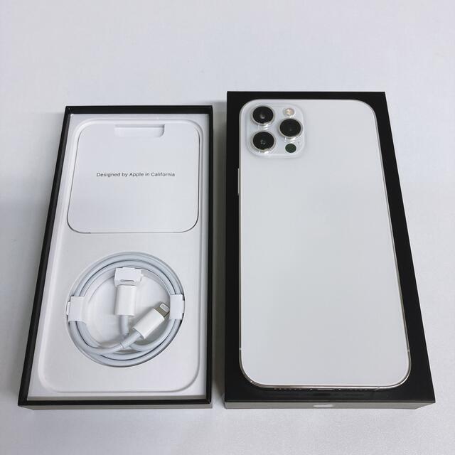 ★美品 SIMフリー iPhone 12 Pro Max 256GB シルバー