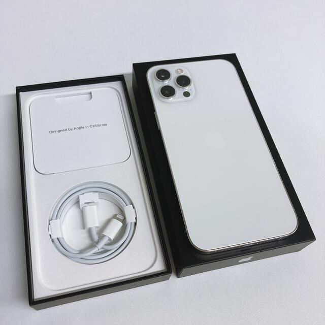 ★美品 SIMフリー iPhone 12 Pro Max 256GB シルバー