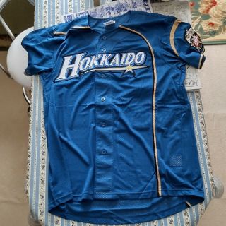 ミズノ(MIZUNO)の【最終値下げ】レプリカユニフォーム（北海道日本ハムファイターズ）スカイブルー(応援グッズ)