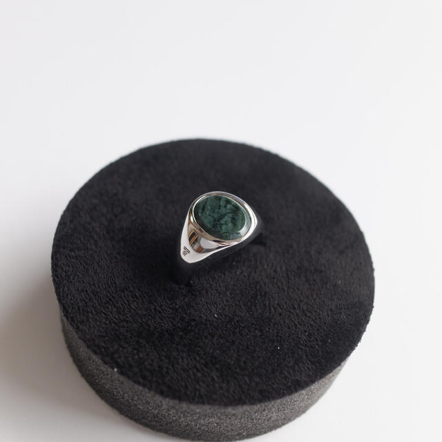 Maison Martin Margiela(マルタンマルジェラ)のtom wood lizzie green marble リング メンズのアクセサリー(リング(指輪))の商品写真