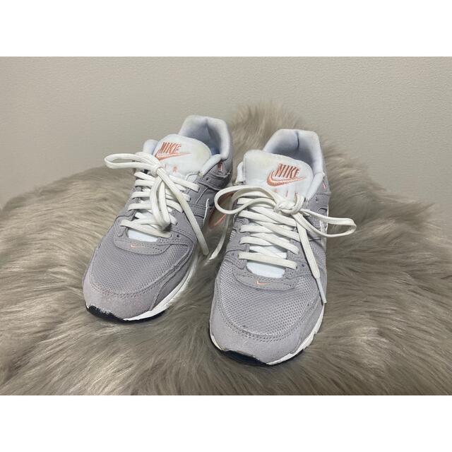NIKE - NIKE エアマックス グレー×ピンク 23.5cmの通販 by NIKE - NIKE エアマックス グレー×ピンク 23.5cmの通販 by