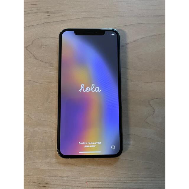 iPhone(アイフォーン)の【SIMフリー】Apple iPhone XS 256GB シルバー スマホ/家電/カメラのスマートフォン/携帯電話(スマートフォン本体)の商品写真