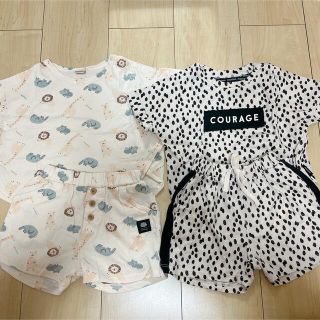 フタフタ(futafuta)のセットアップ  2点セット(Ｔシャツ)