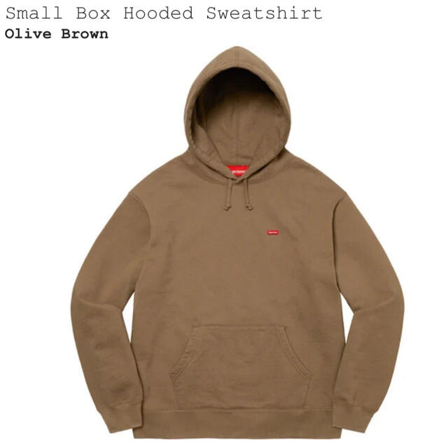 SUPREME Small Box Hooded Sweatshirt L
