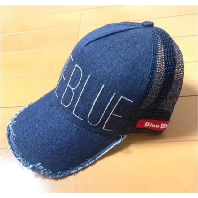 BLUE BLUE(ブルーブルー)の★danocii様専用商品★ブルーブルーデニムキャップ&スプリットリング#3 スポーツ/アウトドアのフィッシング(ウエア)の商品写真