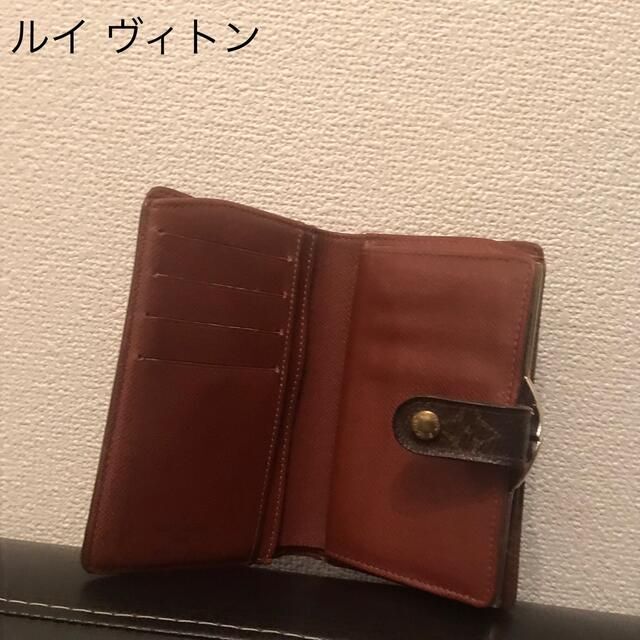 本物u3000ルイ ヴィトン モノグラム がま口二つ折り財布 LOUIS VUITTON