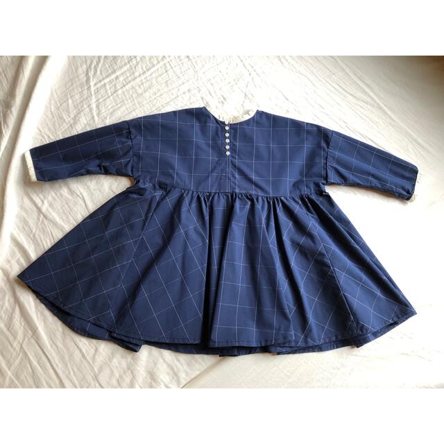 Bonpoint(ボンポワン)の⌘ハンドメイド⌘ セレモニー　ワンピース　100cm キッズ/ベビー/マタニティのキッズ服女の子用(90cm~)(ドレス/フォーマル)の商品写真