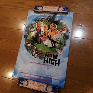 【送料込】映画 HOW HIGH ポスター METHODMAN REDMAN(印刷物)