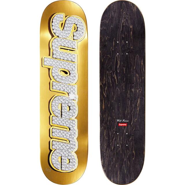 好きに Supreme Bling Skateboard Logo Box スケートボード