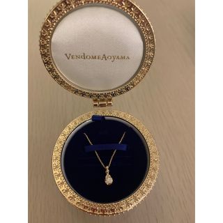 ヴァンドームアオヤマ(Vendome Aoyama)のヴァンドーム青山　ダイヤネックレス　K18  美品(ネックレス)