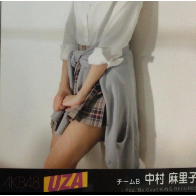 AKB48 中村麻里子 UZA 公式生写真 エンタメ/ホビーのタレントグッズ(アイドルグッズ)の商品写真