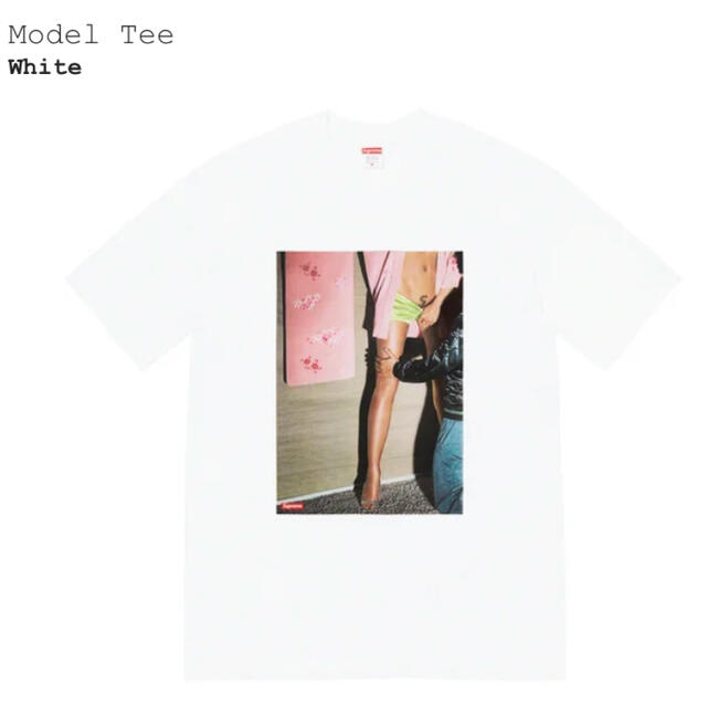 Supreme Model Tee White M