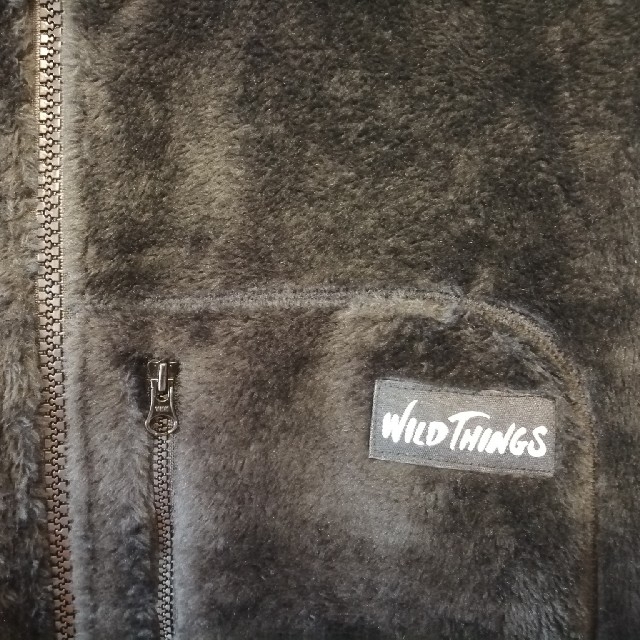 WILDTHINGS(ワイルドシングス)のWILD THINGS　シャギーフリースジャケット メンズのジャケット/アウター(ブルゾン)の商品写真