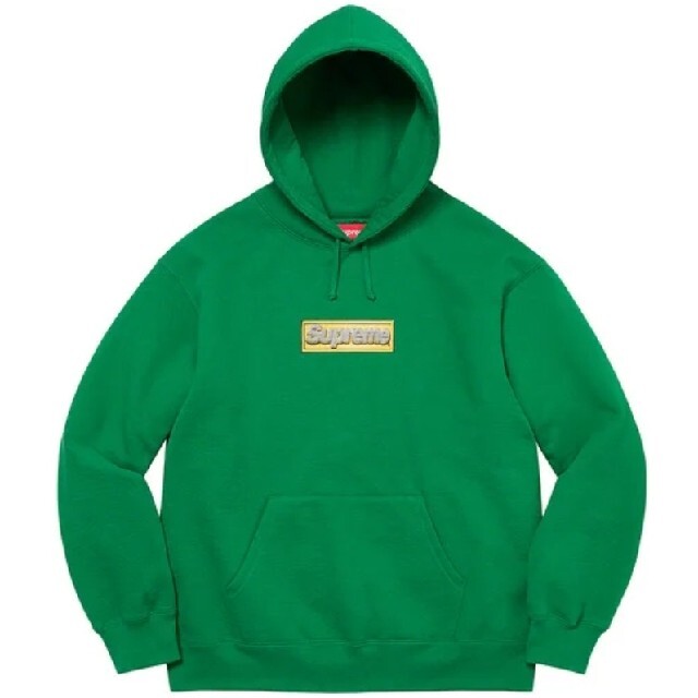 Supreme Bling Box Logo Hooded Sweatshirt