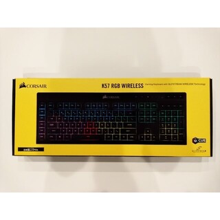 【美品】ゲーミングキーボード コルセア K57 RGB(PC周辺機器)