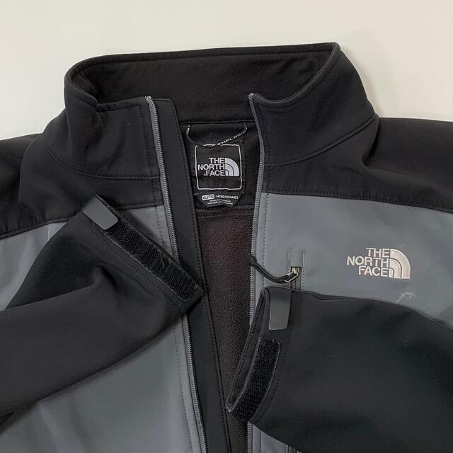 US THE NORTH FACE ソフトシェル ジャケット ブルゾン 黒