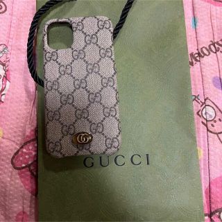 グッチ(Gucci)のGUCCI❤︎iPhone11ケース(iPhoneケース)