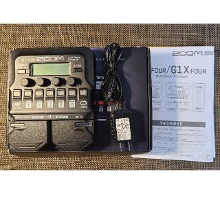 ACアダプター付き ZOOM ズーム マルチエフェクター G1 FOUR