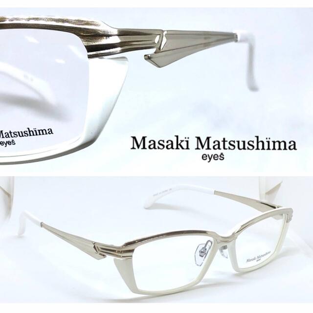Masaki Matsushima マサキマツシマ メガネ MF-1257 白