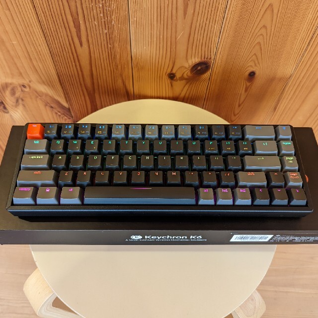 Keychron K6 キーボード アルミフレーム RGB 光学赤軸 | www