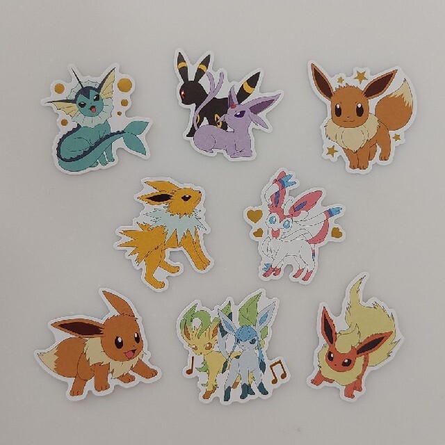ポケモン - ポケモン ブイズ シールの通販 by shop 💛|ポケモン ポケモン - ポケモン ブイズ シールの通販 by shop 💛|ポケモン