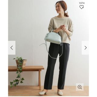 アーバンリサーチドアーズ(URBAN RESEARCH DOORS)のurban research doors スリムストレートラウザー(クロップドパンツ)