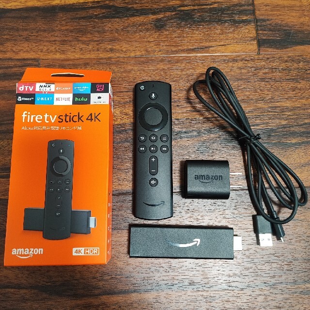 Amazon fire TV stick 4K 中古美品 ファイヤースティック スマホ/家電/カメラのテレビ/映像機器(その他)の商品写真